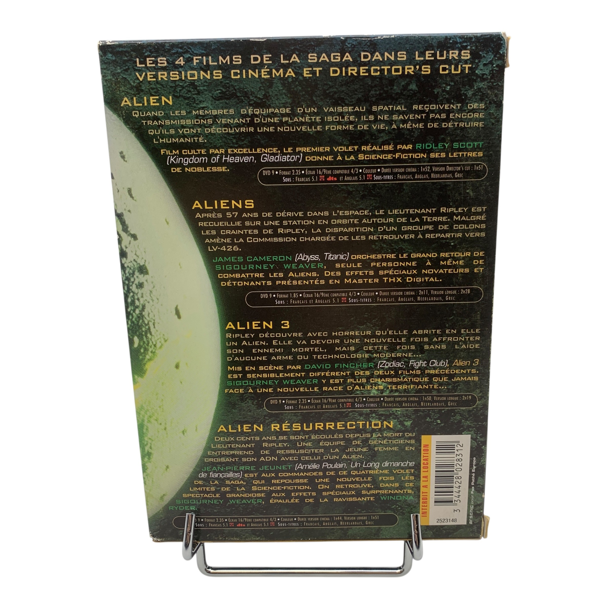 Coffret Alien Quadrilogy Bon état - Vue 3 - 